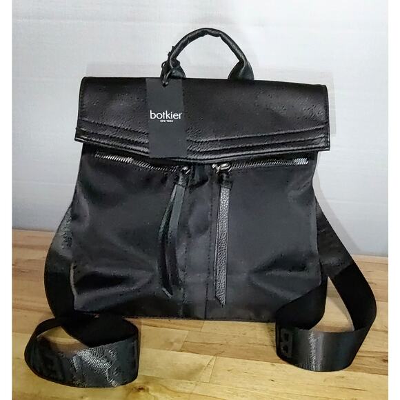 Botkier New York - Mini Black Nylon Backpack / Purse NWT & Matching Tote - Picture 2 of 16